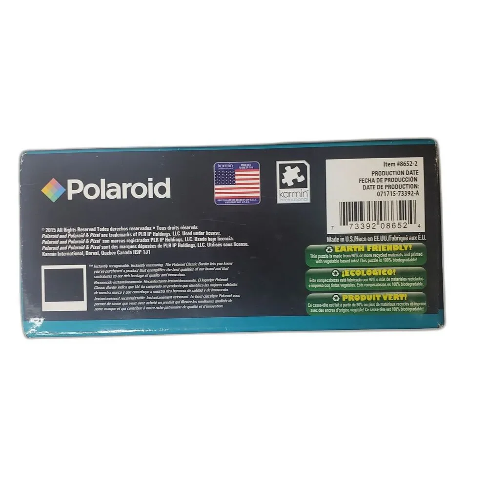 POLAROID Clear Mountain Air Puzzle 550 Pieces NEW